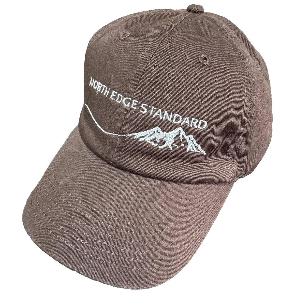 NORTH EDGE STANDARD オリジナルキャップ ブラウン | NES original cap brown