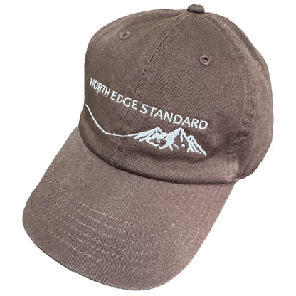 NORTH EDGE STANDARD オリジナルキャップ ブラウン | NES original cap brown