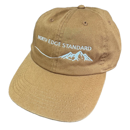 NORTH EDGE STANDARD オリジナルキャップ キャメル | NES original cap camel
